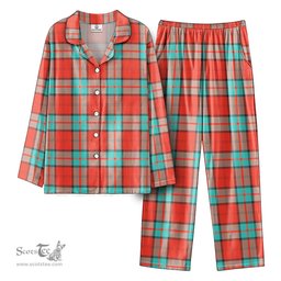 Scottish Dunbar Ancient Tartan Pajama Set - Tartan Plaid Pajamas Scottish Plaid Tartan Plaid - ScotsTee - scotstee.com