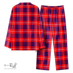 Scottish Hamilton Modern Tartan Pajama Set - Tartan Plaid Pajamas Scottish Plaid Tartan Plaid - ScotsTee - scotstee.com