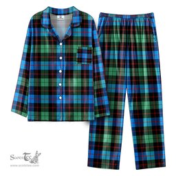 Scottish Guthrie Ancient Tartan Pajama Set - Tartan Plaid Pajamas Scottish Plaid Tartan Plaid - ScotsTee - scotstee.com