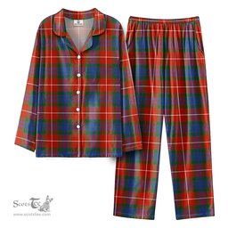 Scottish Fraser (of Lovat) Ancient Tartan Pajama Set - Tartan Plaid Pajamas Scottish Plaid Tartan Plaid - ScotsTee - scotstee.com