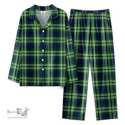 Scottish Haliburton Tartan Pajama Set - Tartan Plaid Pajamas Scottish Plaid Tartan Plaid - ScotsTee - scotstee.com