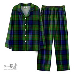 Scottish Dundas Modern Tartan Pajama Set - Tartan Plaid Pajamas Scottish Plaid Tartan Plaid - ScotsTee - scotstee.com