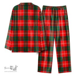 Scottish Chisholm Modern Tartan Pajama Set - Tartan Plaid Pajamas Scottish Plaid Tartan Plaid - ScotsTee - scotstee.com