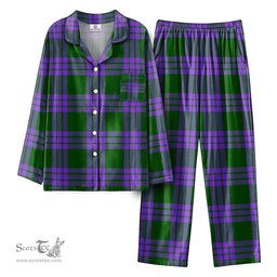 Scottish Elphinstone Tartan Pajama Set - Tartan Plaid Pajamas Scottish Plaid Tartan Plaid - ScotsTee - scotstee.com