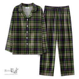 Scottish Davidson Tulloch Dress Tartan Pajama Set - Tartan Plaid Pajamas Scottish Plaid Tartan Plaid - ScotsTee - scotstee.com