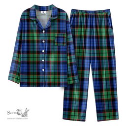Scottish Fletcher Ancient Tartan Pajama Set - Tartan Plaid Pajamas Scottish Plaid Tartan Plaid - ScotsTee - scotstee.com