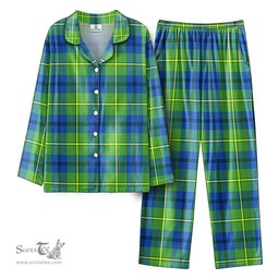 Scottish Johnson Ancient Tartan Pajama Set - Tartan Plaid Pajamas Scottish Plaid Tartan Plaid - ScotsTee - scotstee.com
