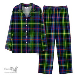 Scottish Farquharson Modern Tartan Pajama Set - Tartan Plaid Pajamas Scottish Plaid Tartan Plaid - ScotsTee - scotstee.com
