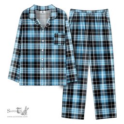 Scottish Clark Ancient Tartan Pajama Set - Tartan Plaid Pajamas Scottish Plaid Tartan Plaid - ScotsTee - scotstee.com