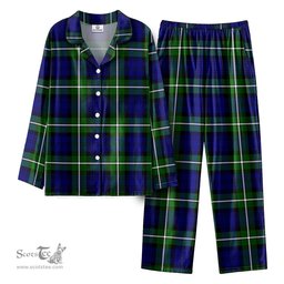 Scottish Forbes Modern Tartan Pajama Set - Tartan Plaid Pajamas Scottish Plaid Tartan Plaid - ScotsTee - scotstee.com