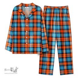Scottish McLachlan Ancient Tartan Pajama Set - Tartan Plaid Pajamas Scottish Plaid Tartan Plaid - ScotsTee - scotstee.com
