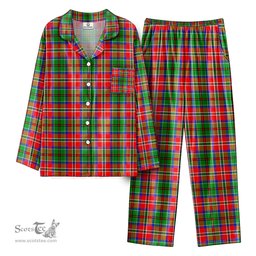 Scottish McCulloch Tartan Pajama Set - Tartan Plaid Pajamas Scottish Plaid Tartan Plaid - ScotsTee - scotstee.com