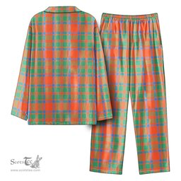 Scottish McKintosh Ancient Tartan Pajama Set - Tartan Plaid Pajamas Scottish Plaid Tartan Plaid - ScotsTee - scotstee.com