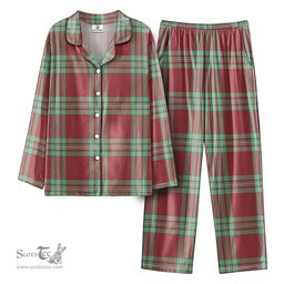 Scottish McGregor Hunting Ancient Tartan Pajama Set - Tartan Plaid Pajamas Scottish Plaid Tartan Plaid - ScotsTee - scotstee.com