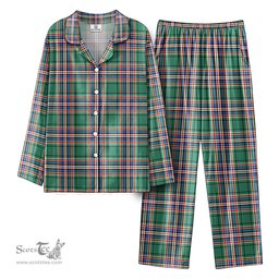 Scottish MacFarlane Hunting Ancient Tartan Pajama Set - Tartan Plaid Pajamas Scottish Plaid Tartan Plaid - ScotsTee - scotstee.com