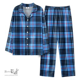 Scottish MacKay Blue Tartan Pajama Set - Tartan Plaid Pajamas Scottish Plaid Tartan Plaid - ScotsTee - scotstee.com