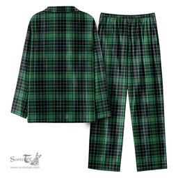 Scottish MacAuley Hunting Ancient Tartan Pajama Set - Tartan Plaid Pajamas Scottish Plaid Tartan Plaid - ScotsTee - scotstee.com