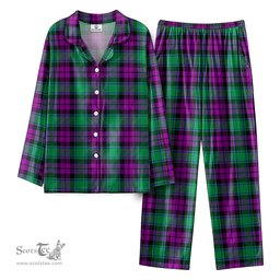 Scottish MacArthur – Milton Tartan Pajama Set - Tartan Plaid Pajamas Scottish Plaid Tartan Plaid - ScotsTee - scotstee.com