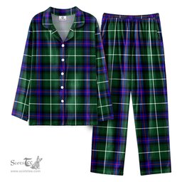 Scottish MacDonald of the Isles Hunting Modern Tartan Pajama Set - Tartan Plaid Pajamas Scottish Plaid Tartan Plaid - ScotsTee - scotstee.com
