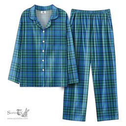 Scottish Matheson Hunting Ancient Tartan Pajama Set - Tartan Plaid Pajamas Scottish Plaid Tartan Plaid - ScotsTee - scotstee.com