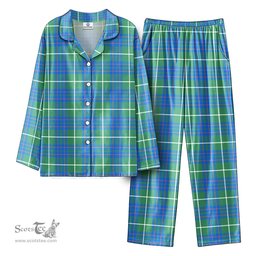 Scottish MacIntyre Hunting Ancient Tartan Pajama Set - Tartan Plaid Pajamas Scottish Plaid Tartan Plaid - ScotsTee - scotstee.com