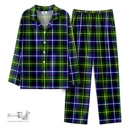 Scottish MacNeil of Barra Modern Tartan Pajama Set - Tartan Plaid Pajamas Scottish Plaid Tartan Plaid - ScotsTee - scotstee.com