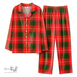 Scottish MacPhee Modern Tartan Pajama Set - Tartan Plaid Pajamas Scottish Plaid Tartan Plaid - ScotsTee - scotstee.com