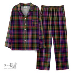 Scottish MacDonald Modern Tartan Pajama Set - Tartan Plaid Pajamas Scottish Plaid Tartan Plaid - ScotsTee - scotstee.com