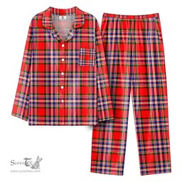 Scottish McFarlane Modern Tartan Pajama Set - Tartan Plaid Pajamas Scottish Plaid Tartan Plaid - ScotsTee - scotstee.com