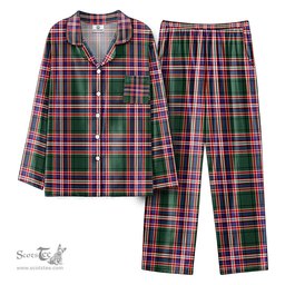 Scottish McFarlane Hunting Modern Tartan Pajama Set - Tartan Plaid Pajamas Scottish Plaid Tartan Plaid - ScotsTee - scotstee.com