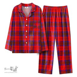 Scottish Leslie Modern Tartan Pajama Set - Tartan Plaid Pajamas Scottish Plaid Tartan Plaid - ScotsTee - scotstee.com