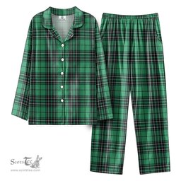 Scottish McLean Hunting Ancient Tartan Pajama Set - Tartan Plaid Pajamas Scottish Plaid Tartan Plaid - ScotsTee - scotstee.com