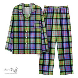 Scottish McDonald Ancient Tartan Pajama Set - Tartan Plaid Pajamas Scottish Plaid Tartan Plaid - ScotsTee - scotstee.com