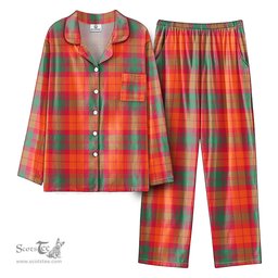 Scottish MacNab Ancient Tartan Pajama Set - Tartan Plaid Pajamas Scottish Plaid Tartan Plaid - ScotsTee - scotstee.com