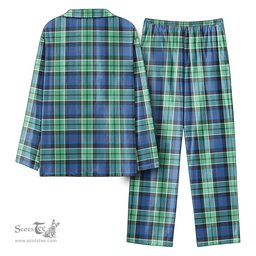 Scottish Leslie Hunting Ancient Tartan Pajama Set - Tartan Plaid Pajamas Scottish Plaid Tartan Plaid - ScotsTee - scotstee.com