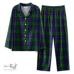 Scottish Lockhart Modern Tartan Pajama Set - Tartan Plaid Pajamas Scottish Plaid Tartan Plaid - ScotsTee - scotstee.com