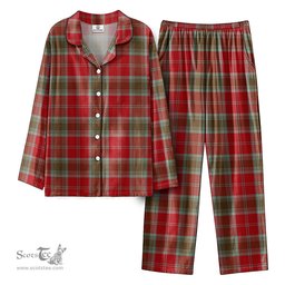 Scottish Lindsay Weathered Tartan Pajama Set - Tartan Plaid Pajamas Scottish Plaid Tartan Plaid - ScotsTee - scotstee.com
