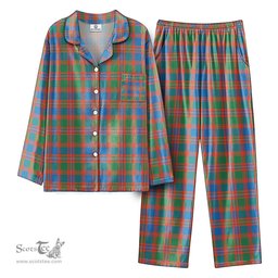 Scottish McIntyre Ancient Tartan Pajama Set - Tartan Plaid Pajamas Scottish Plaid Tartan Plaid - ScotsTee - scotstee.com