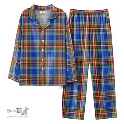 Scottish McBeth Ancient Tartan Pajama Set - Tartan Plaid Pajamas Scottish Plaid Tartan Plaid - ScotsTee - scotstee.com