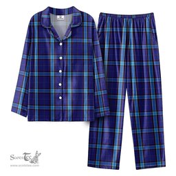 Scottish Kirkaldy Tartan Pajama Set - Tartan Plaid Pajamas Scottish Plaid Tartan Plaid - ScotsTee - scotstee.com