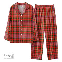 Scottish McAlister Modern Tartan Pajama Set - Tartan Plaid Pajamas Scottish Plaid Tartan Plaid - ScotsTee - scotstee.com