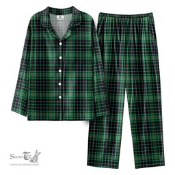 Scottish MacAulay Hunting Ancient Tartan Pajama Set - Tartan Plaid Pajamas Scottish Plaid Tartan Plaid - ScotsTee - scotstee.com