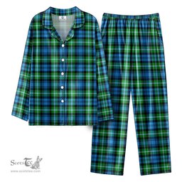 Scottish Lyon Tartan Pajama Set - Tartan Plaid Pajamas Scottish Plaid Tartan Plaid - ScotsTee - scotstee.com