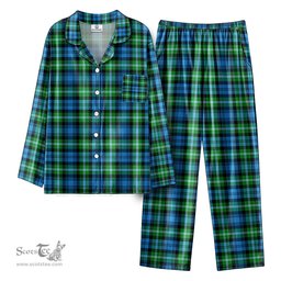 Scottish Lyon Tartan Pajama Set - Tartan Plaid Pajamas Scottish Plaid Tartan Plaid - ScotsTee - scotstee.com