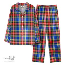 Scottish McBeth Modern Tartan Pajama Set - Tartan Plaid Pajamas Scottish Plaid Tartan Plaid - ScotsTee - scotstee.com