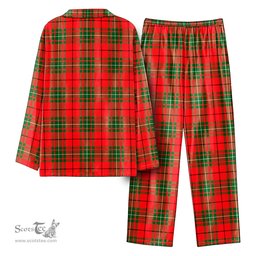 Scottish MacAuley Modern Tartan Pajama Set - Tartan Plaid Pajamas Scottish Plaid Tartan Plaid - ScotsTee - scotstee.com
