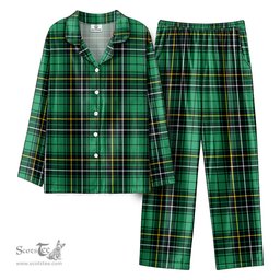 Scottish MacAlpine Ancient Tartan Pajama Set - Tartan Plaid Pajamas Scottish Plaid Tartan Plaid - ScotsTee - scotstee.com