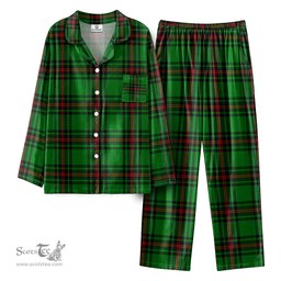 Scottish Primrose Tartan Pajama Set - Tartan Plaid Pajamas Scottish Plaid Tartan Plaid - ScotsTee - scotstee.com