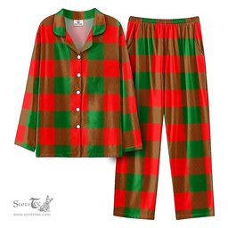 Scottish Moncreiffe (or Moncreiff) Tartan Pajama Set - Tartan Plaid Pajamas Scottish Plaid Tartan Plaid - ScotsTee - scotstee.com