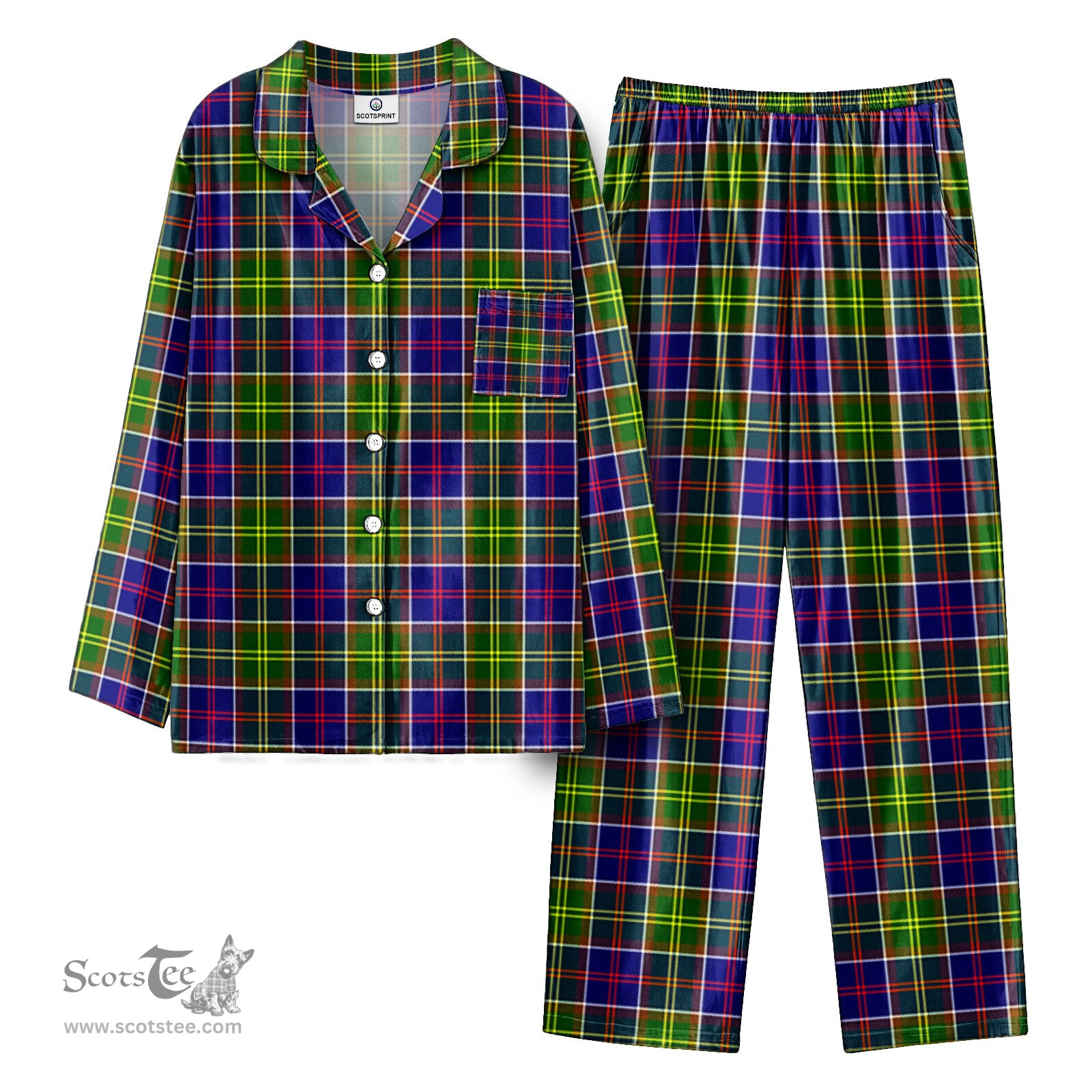 Scottish Whiteford Tartan Pajama Set - Tartan Plaid Pajamas Scottish Plaid Tartan Plaid - ScotsTee - scotstee.com